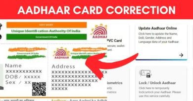 How to Make a Correction in Aadhar Card – Complete Process Step Wise