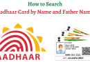 Aadhaar Card Search by Name and Father Name [Complete Guide]