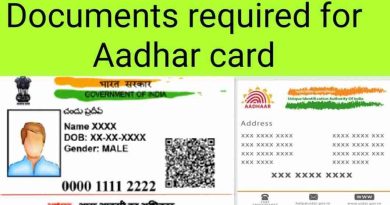 Documents Required for Aadhaar Card: Download or View Complete List
